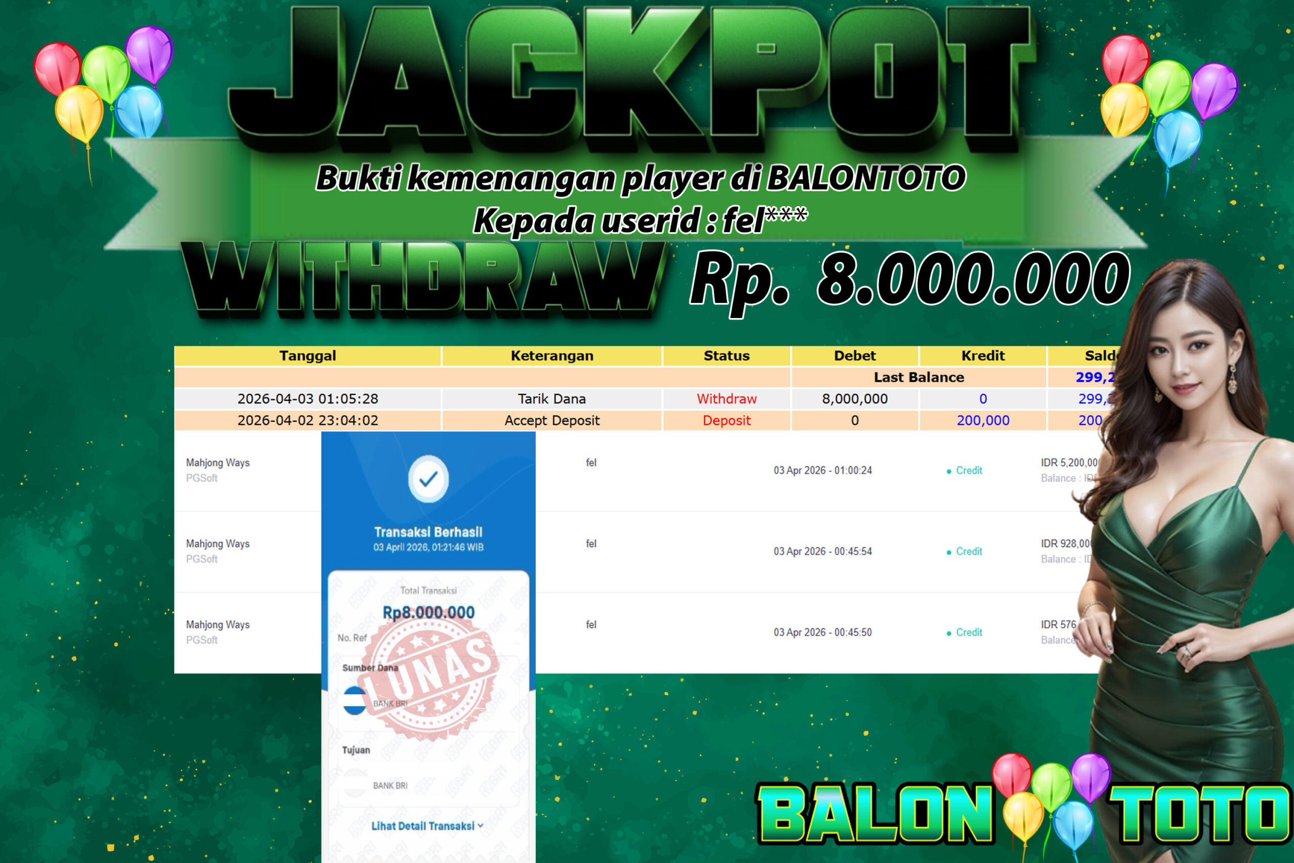 Prediksi BALONTOTO